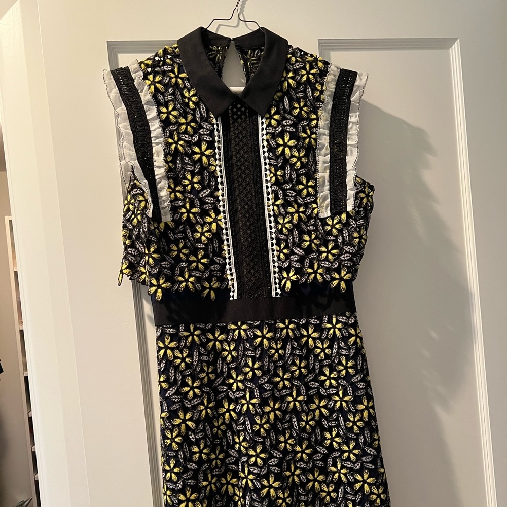 Self Portrait dress- lace size 8- worn once